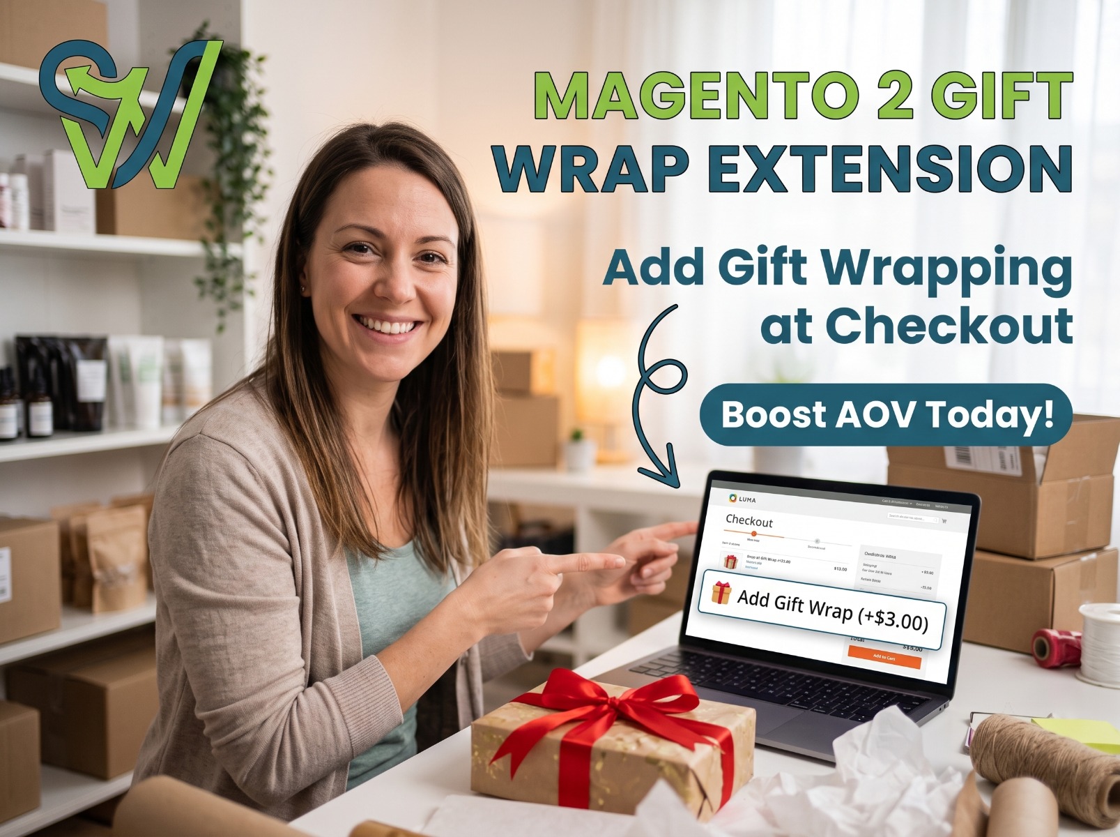 Magento 2 Gift Wrap Extension: Add Gift Wrapping at Checkout